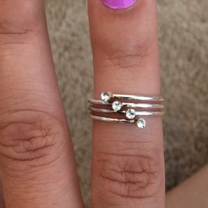 Rhinestone Wrap Ring